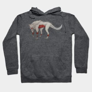 Sci fi monster wolf Hoodie